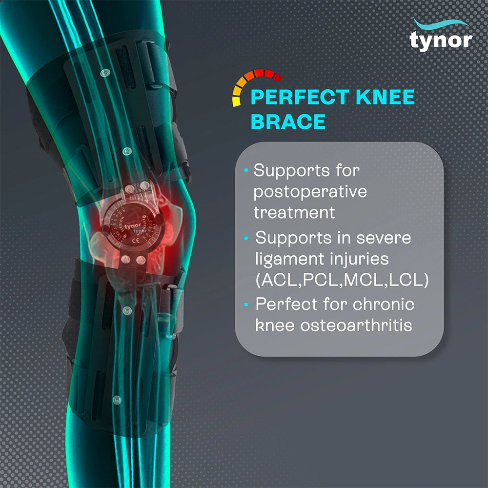 R.O.M. Knee Brace 22"/56cm