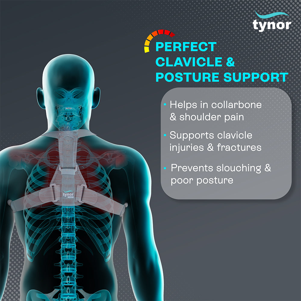 Clavicle Brace with Fastening Tape