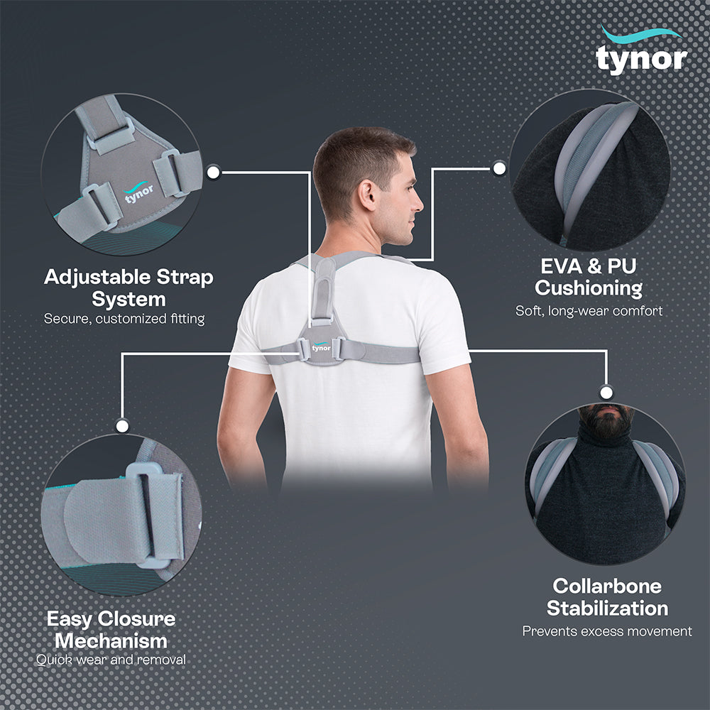 Clavicle Brace with Fastening Tape