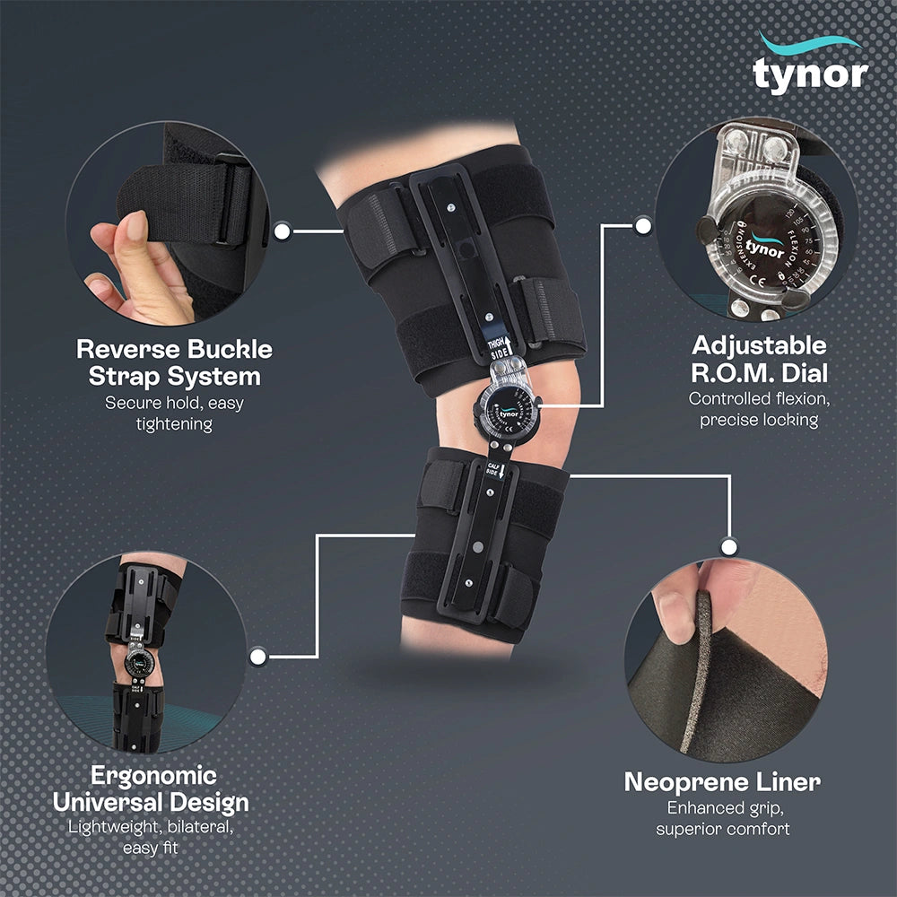 R.O.M. Knee Brace 18"/46cm