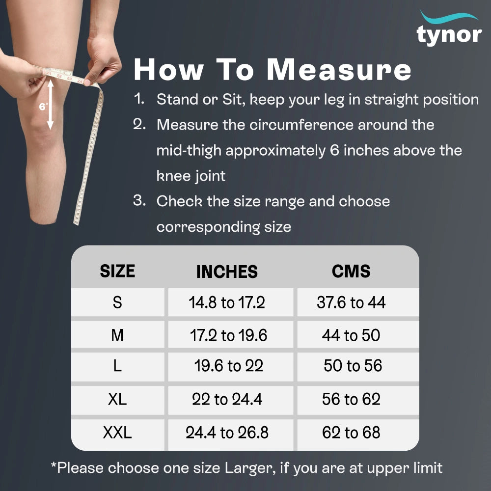 Compression Stocking Mid Thigh Classic (Pair)