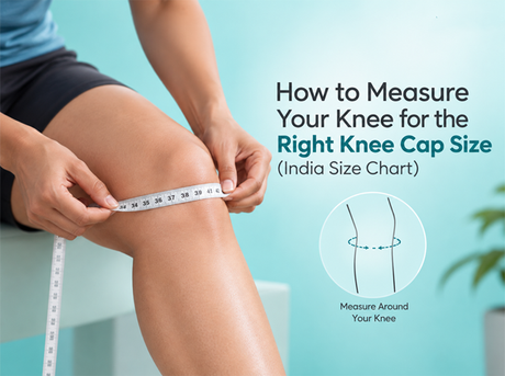 How to Measure Your Knee for the Right Knee Cap Size (India Size Chart)