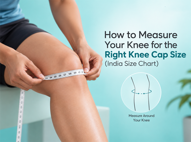 How to Measure Your Knee for the Right Knee Cap Size (India Size Chart)