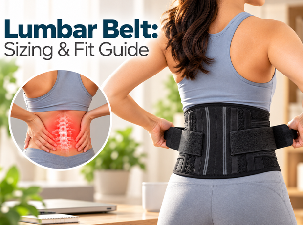 Lumbar Belt Sizing & Fit: How to Measure and Wear a Back Support Correctly