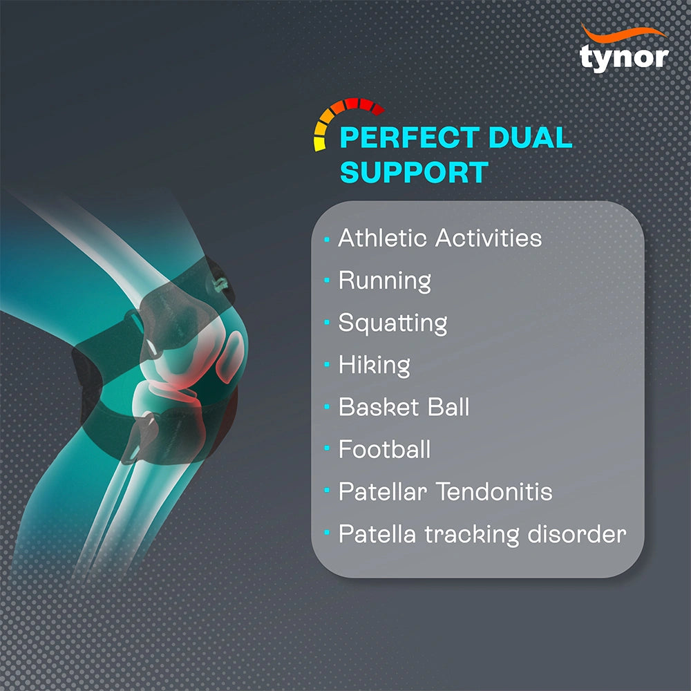 Dual Patellar Knee Support