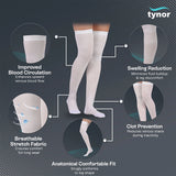 D.V.T. Stocking Thigh High (Pair)