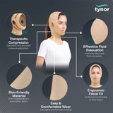 Compression Garment Face Open Hood