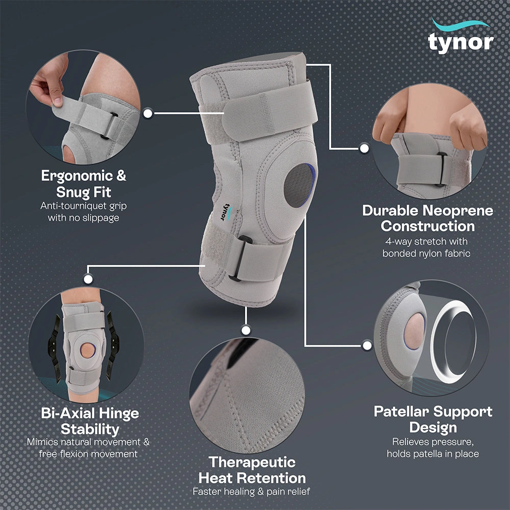 Knee Support Hinged (Neoprene)