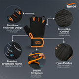 Tynorgrip Gym Gloves with Support