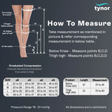 Medical Compression Stocking Knee High Class 2 (Pair)