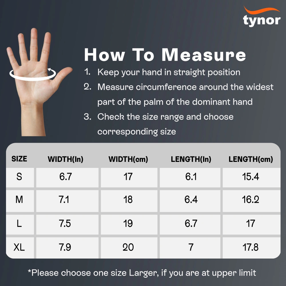 Tynogrip Training Gloves with support