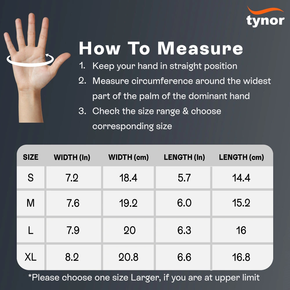 Tynorgrip Gym Gloves with Support