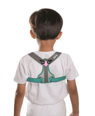Tynor Clavicle Brace with Fastening Tape, Grey, Child, 1 Unit