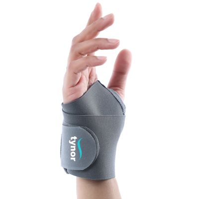 Tynor Wrist Brace with Thumb, Grey, Universal Size, 1 Unit
